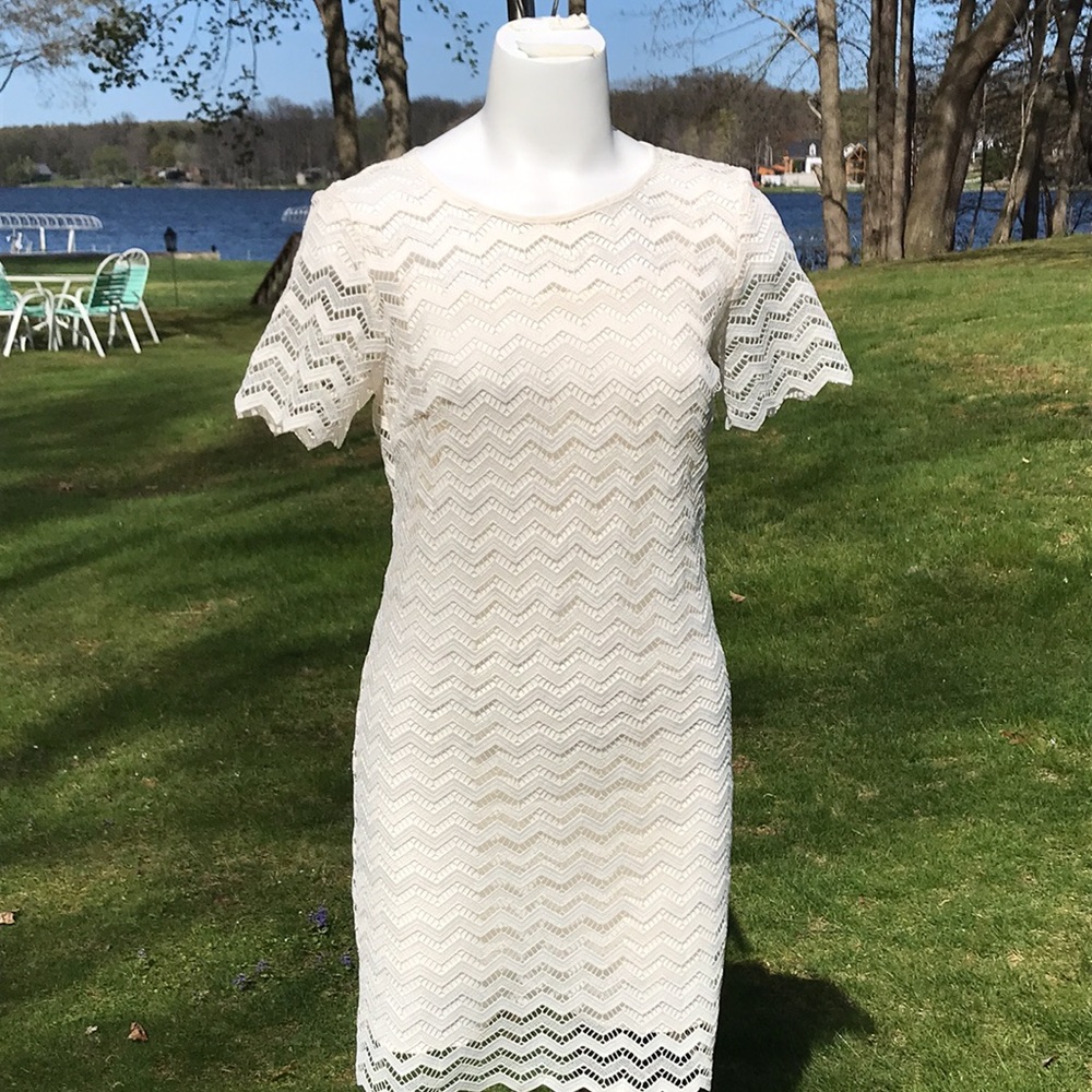 Dreamy Loft ivory dress 4P